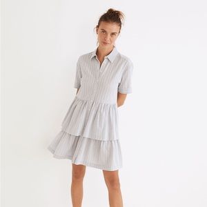 Madewell Tiered Shirt Dress